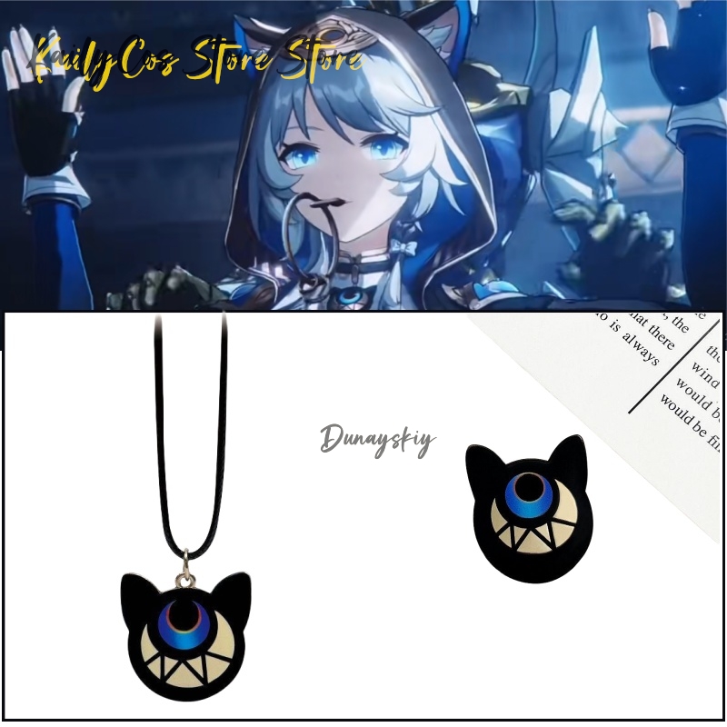 Anime Pendant Necklace - Cipher Cifera Cosplay Ketting Legering Touw