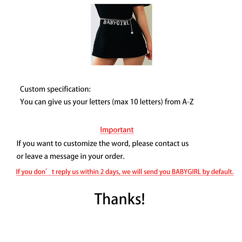 Custom Strass Letters Babygirl - Body Jewelry recensie en prijs