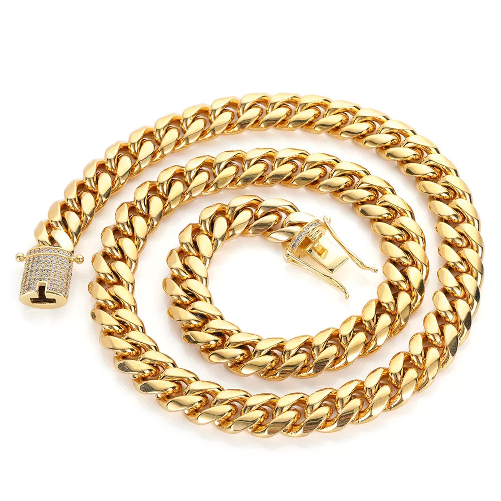 6-12mm Hip Hop Cubaanse Kettin - Cuban Link Chain 12Mm recensie en prijs