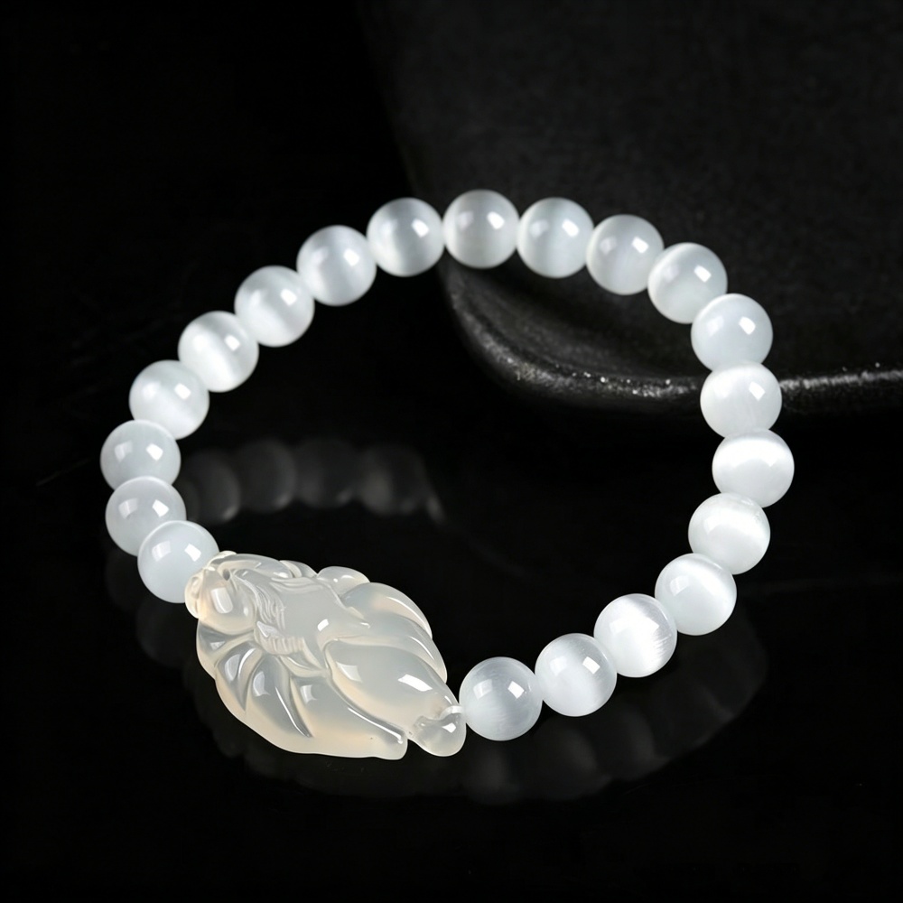 Natuurlijke echte Jade Fox ges - Bracelets recensie en prijs