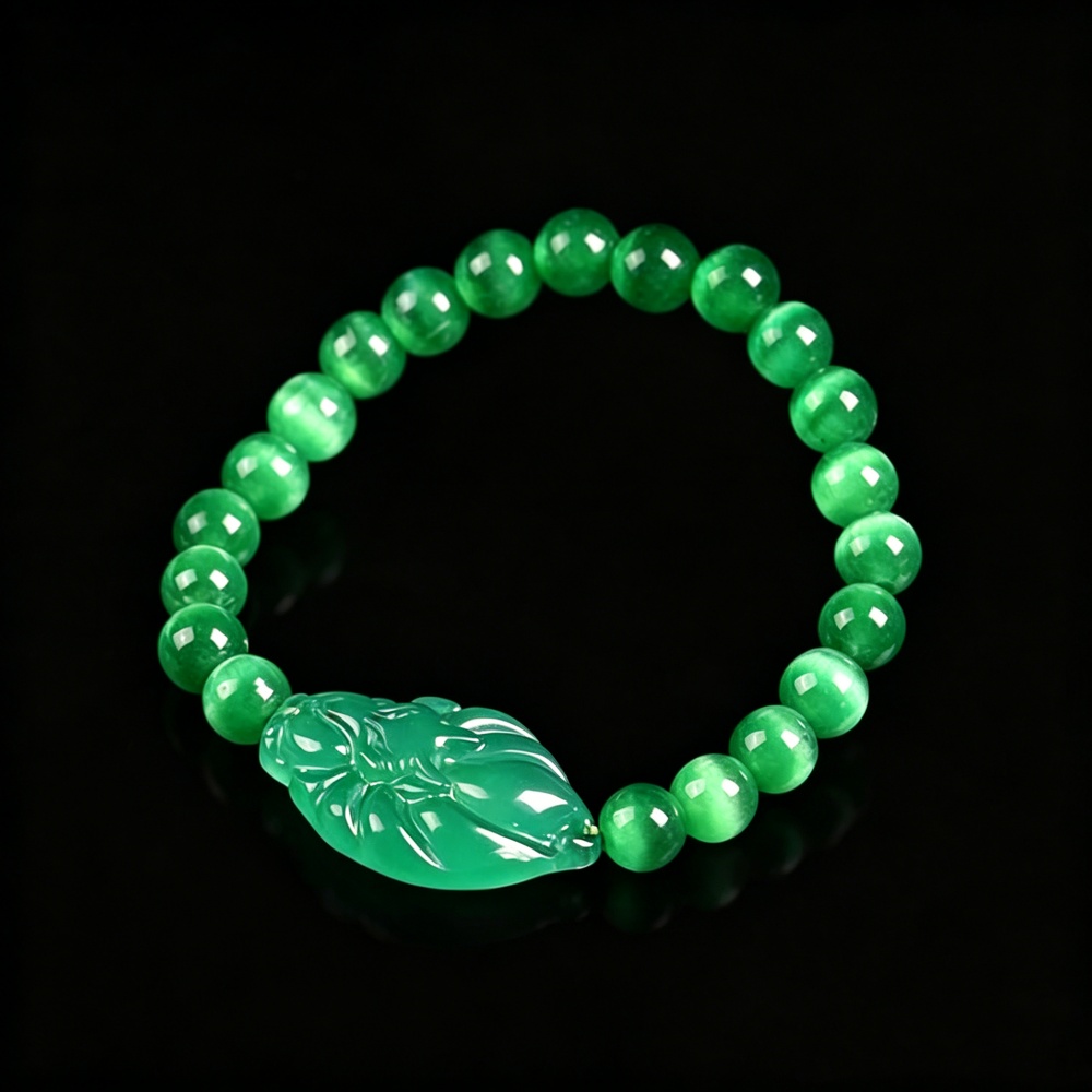 Natuurlijke echte Jade Fox ges - Bracelets recensie en prijs