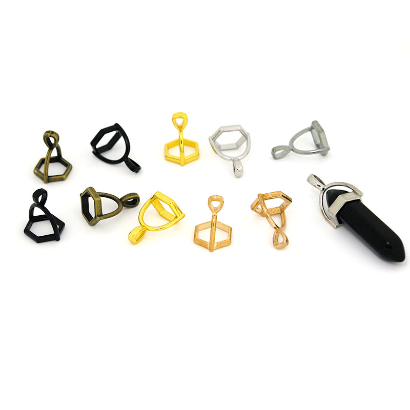 20 Stuks Zeshoekige Edelsteen  - Crystal Pendant Necklace Natural Stone recensie en prijs