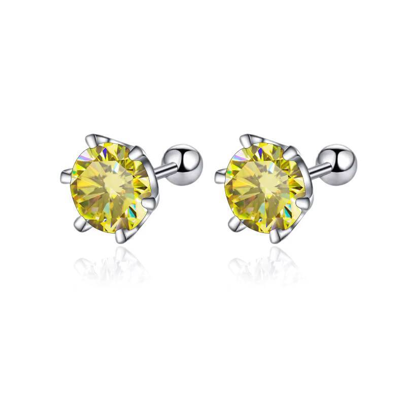 0.3-2CT Moissanite Oorbellen 9 - Body Jewelry recensie en prijs
